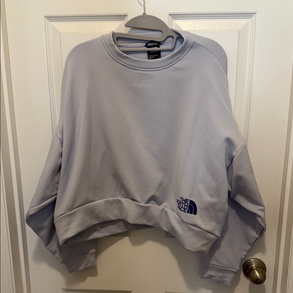 The North Face Women's Light Gray Crew Neck Sweater